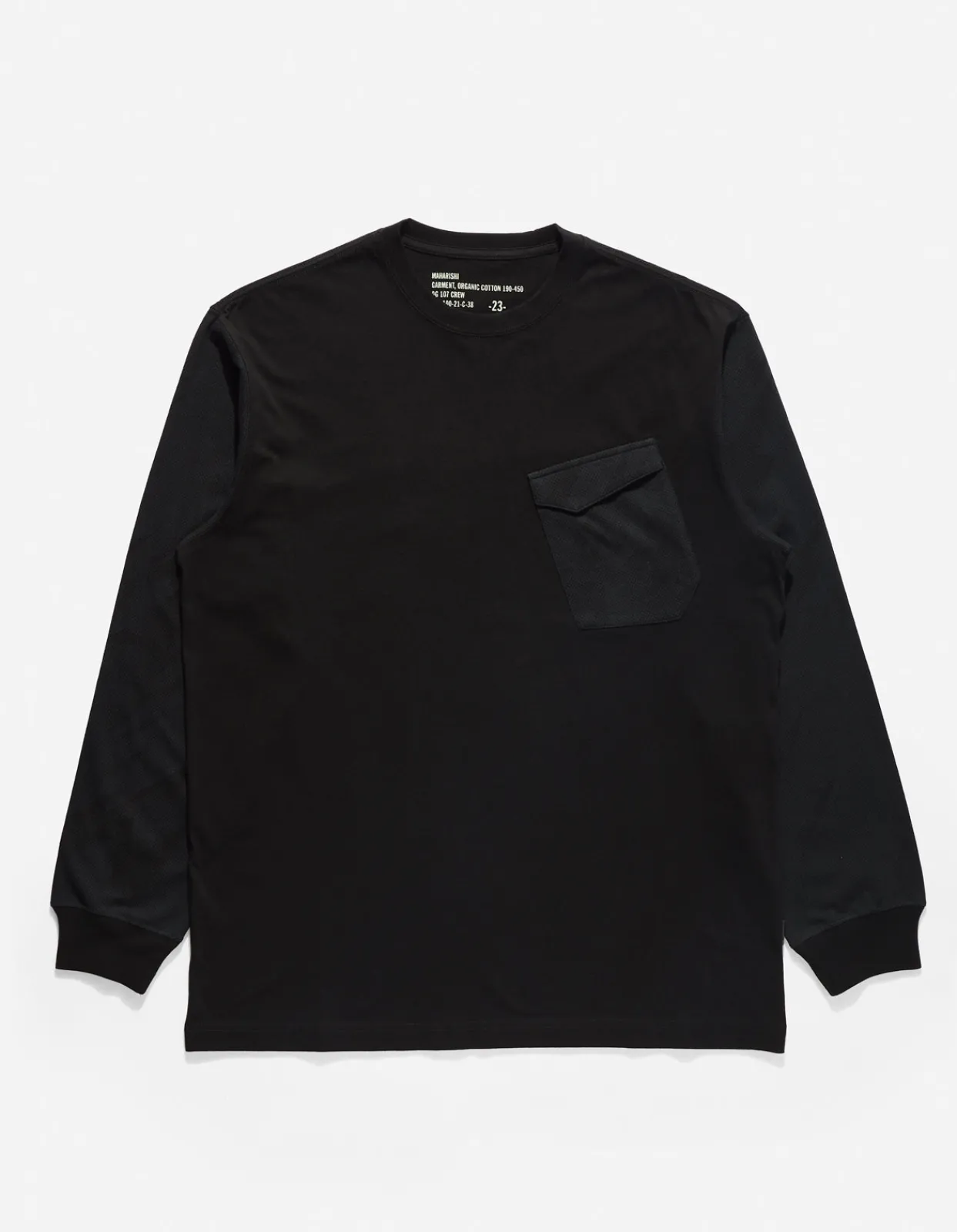 Men Maharishi 4132 Pointillist Camo L/S T-Shirt