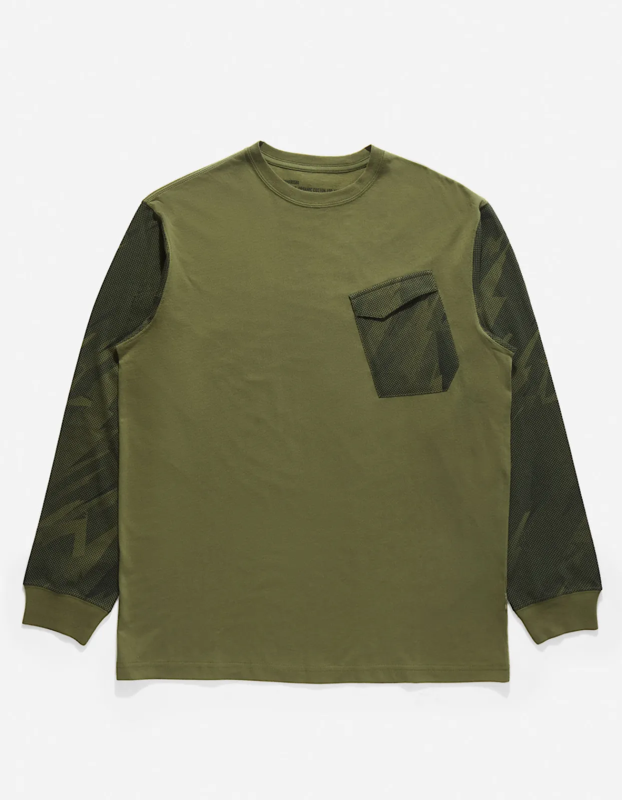 Men Maharishi 4132 Pointillist Camo L/S T-Shirt