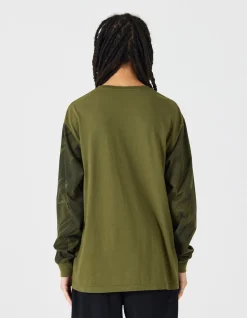 Men Maharishi 4132 Pointillist Camo L/S T-Shirt