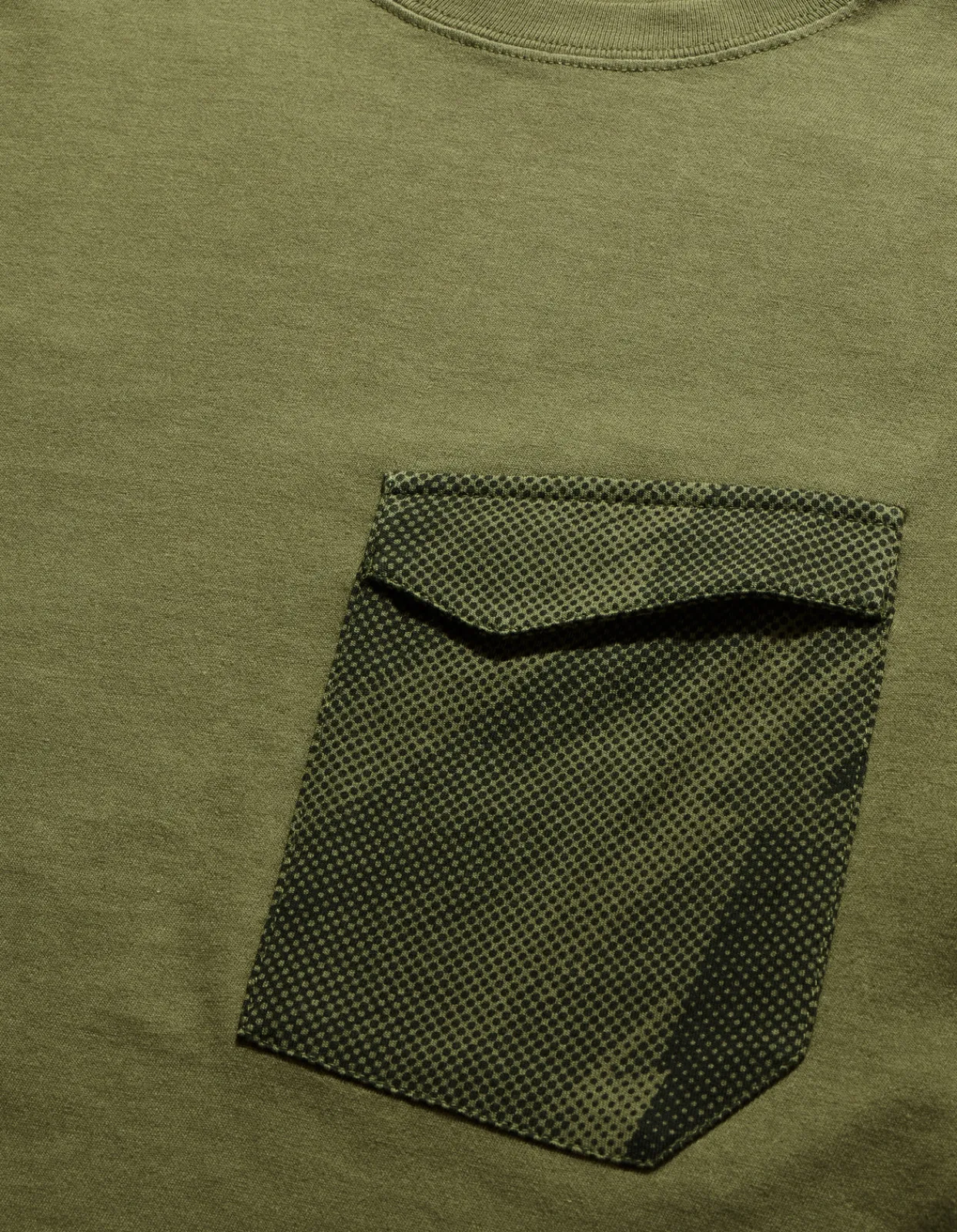 Men Maharishi 4132 Pointillist Camo L/S T-Shirt
