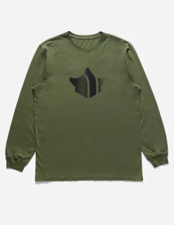 Men Maharishi 9921 Pointillist Temple L/S T-Shirt