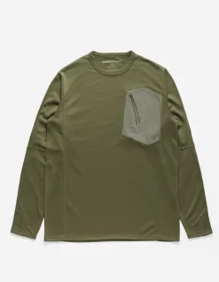 Men Maharishi 4252 Polartec Dry® Travel L/S T-Shirt