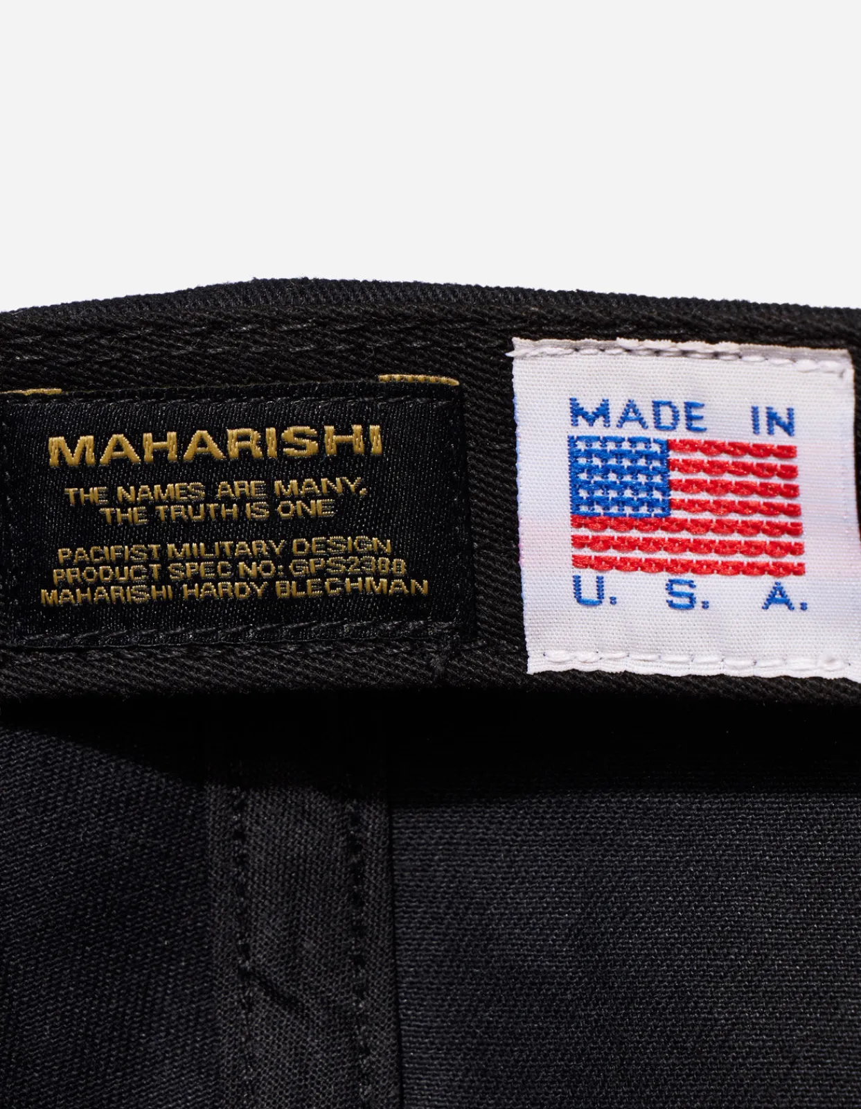 Men Maharishi 1009 Rabbit 6 Panel Cap