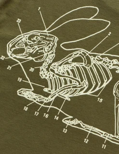 Men Maharishi 1006 Rabbit Bones T-Shirt