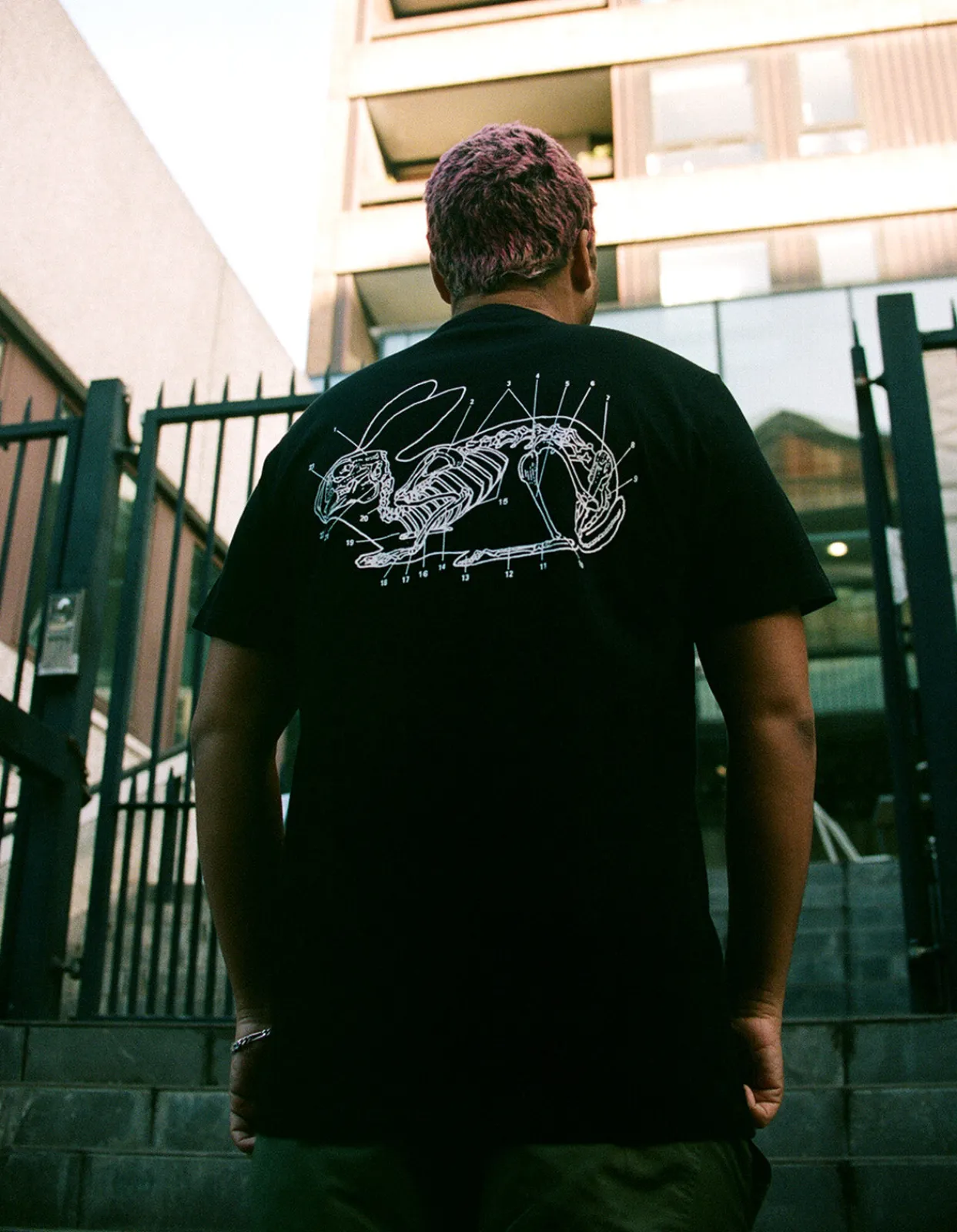 Men Maharishi 1006 Rabbit Bones T-Shirt