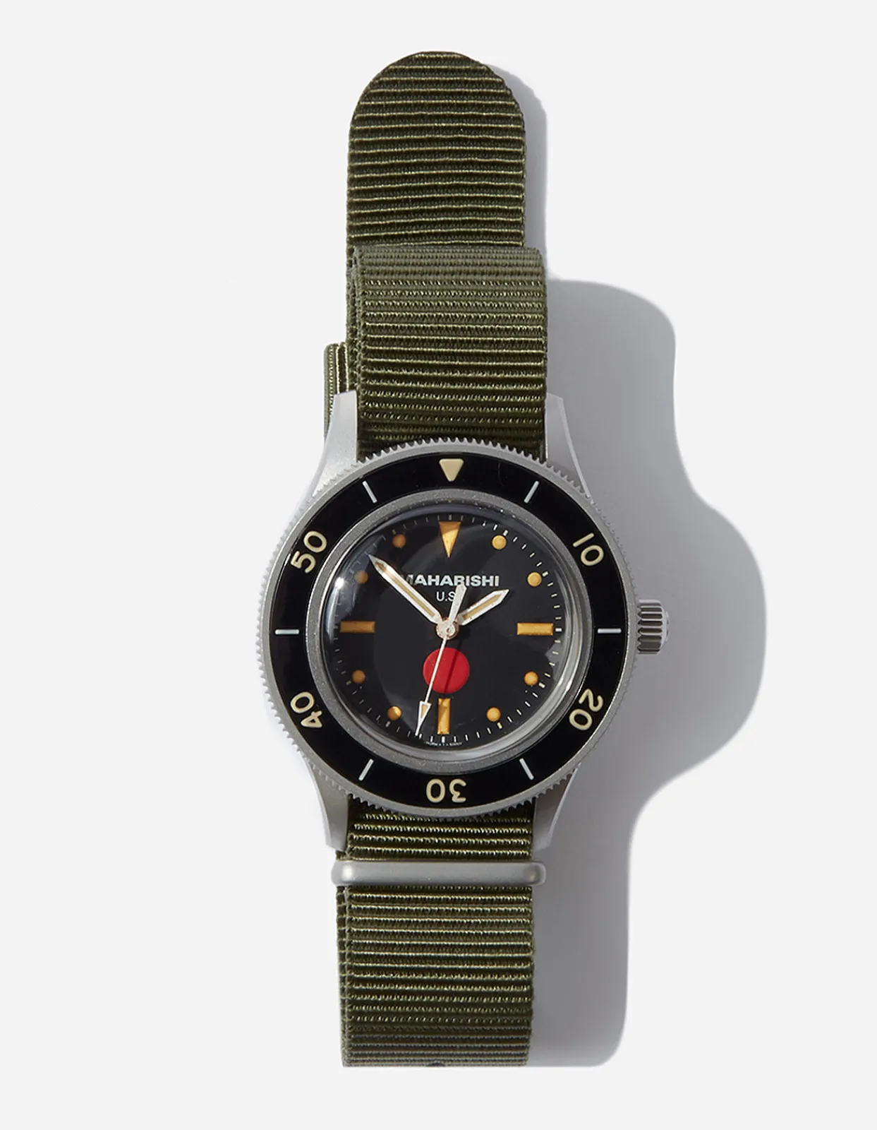 Men Maharishi 9501 Riverine Diver 2.0 Watch