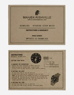 Men Maharishi 9372 Riverine Diver Watch