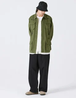 Men Maharishi 4279 Sak Yant Embroidered Jungle Overshirt