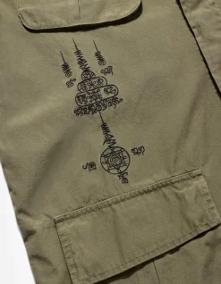 Men Maharishi 4279 Sak Yant Embroidered Jungle Overshirt