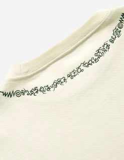 Men Maharishi 4281 Sak Yant Embroidered Organic Crew Sweat