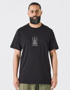 Men Maharishi 4285 Sak Yant Embroidered Organic T-Shirt