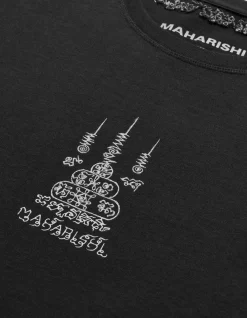 Men Maharishi 4285 Sak Yant Embroidered Organic T-Shirt