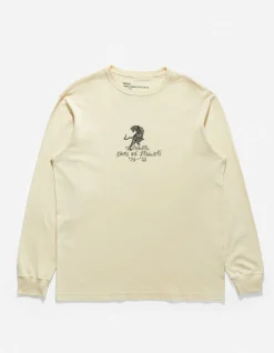 Men Maharishi 4284 Sak Yant Tiger Embroidered L/S T-Shirt