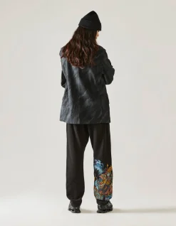 Men Maharishi 4247 Samurai Vs. Dragon Embroidered Sweatpants