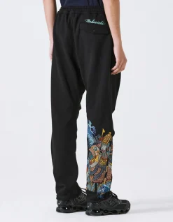 Men Maharishi 4247 Samurai Vs. Dragon Embroidered Sweatpants