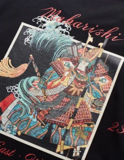 Men Maharishi 1032 Samurai Vs. Dragon L/S T-Shirt