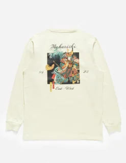 Men Maharishi 1032 Samurai Vs. Dragon L/S T-Shirt