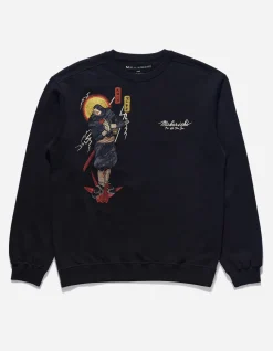 Men Maharishi 4503 Shinobi Embroidered Crew Sweat