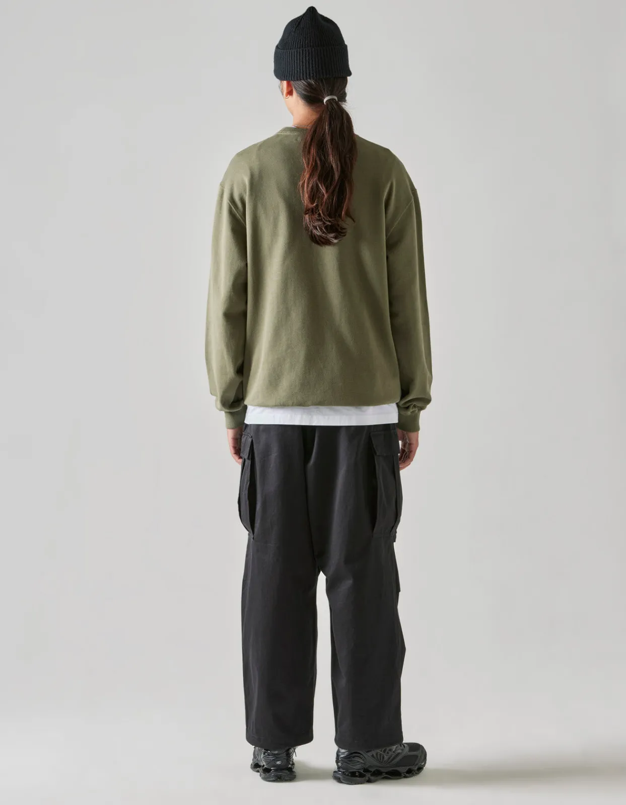 Men Maharishi 4503 Shinobi Embroidered Crew Sweat