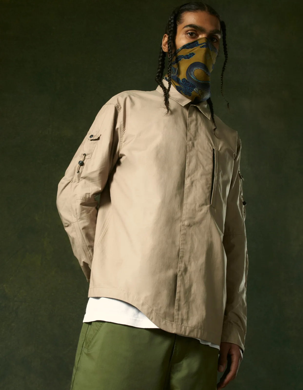 Men Maharishi 4297 Snocord® Travel Shirt