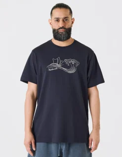 Men Maharishi 1024 Songkran Embroidered T-Shirt