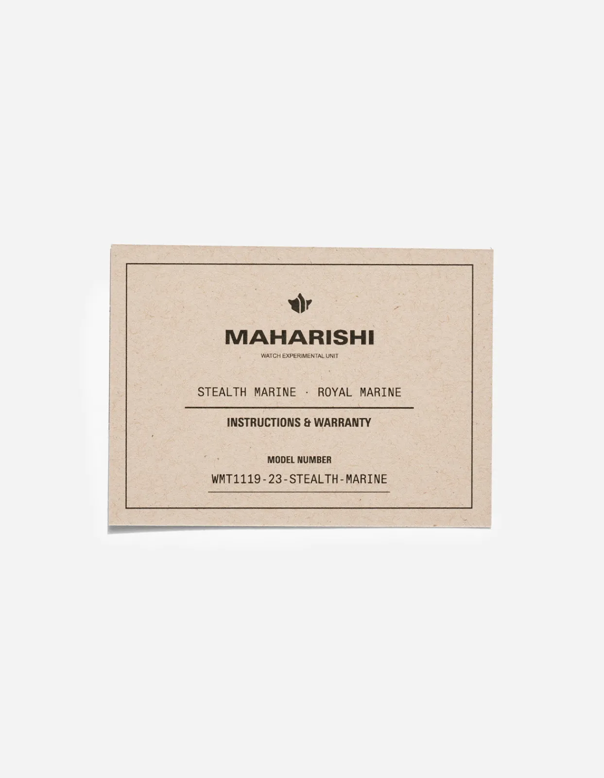 Men Maharishi 1119 Stealth Marine Watch