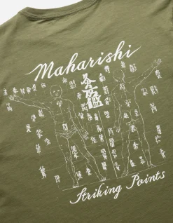 Men Maharishi 1073 Striking Point Organic T-Shirt