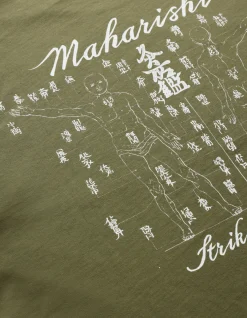 Men Maharishi 1073 Striking Point Organic T-Shirt