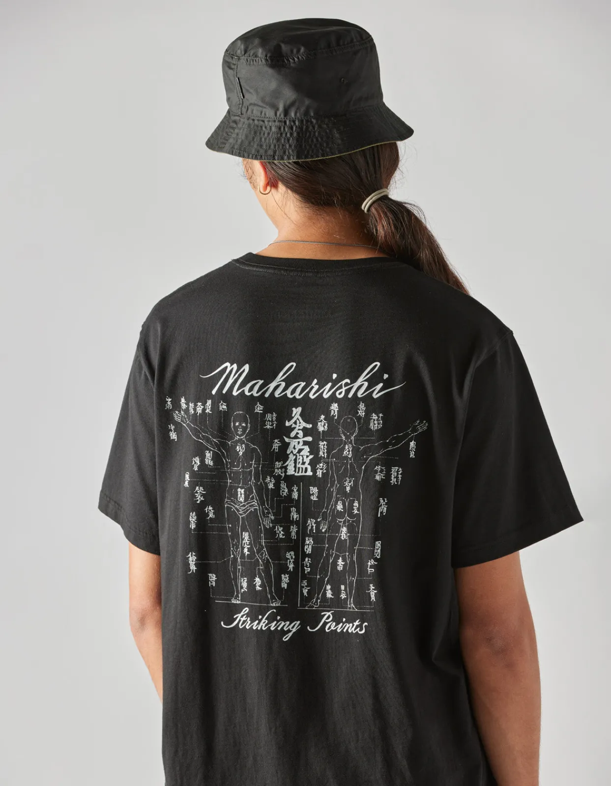 Men Maharishi 1073 Striking Point Organic T-Shirt