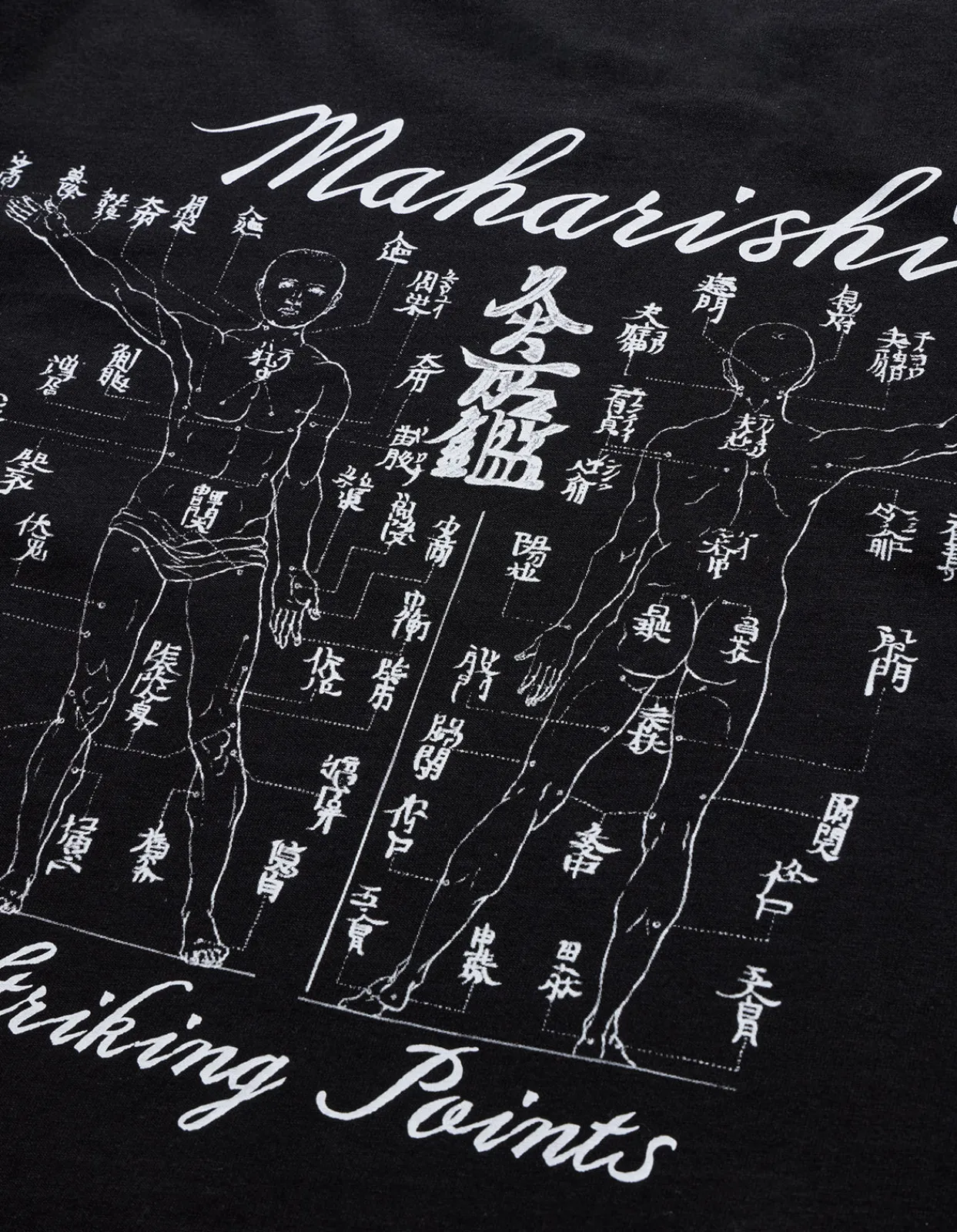 Men Maharishi 1073 Striking Point Organic T-Shirt