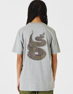 Men Maharishi 1029 Temple Naga Organic T-Shirt