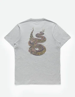 Men Maharishi 1029 Temple Naga Organic T-Shirt