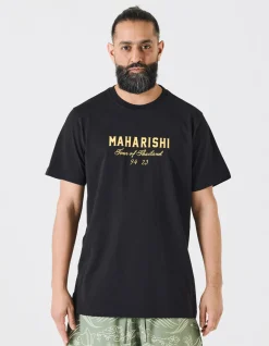 Men Maharishi 1029 Temple Naga Organic T-Shirt