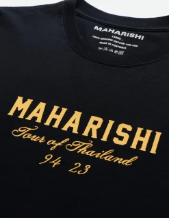 Men Maharishi 1029 Temple Naga Organic T-Shirt
