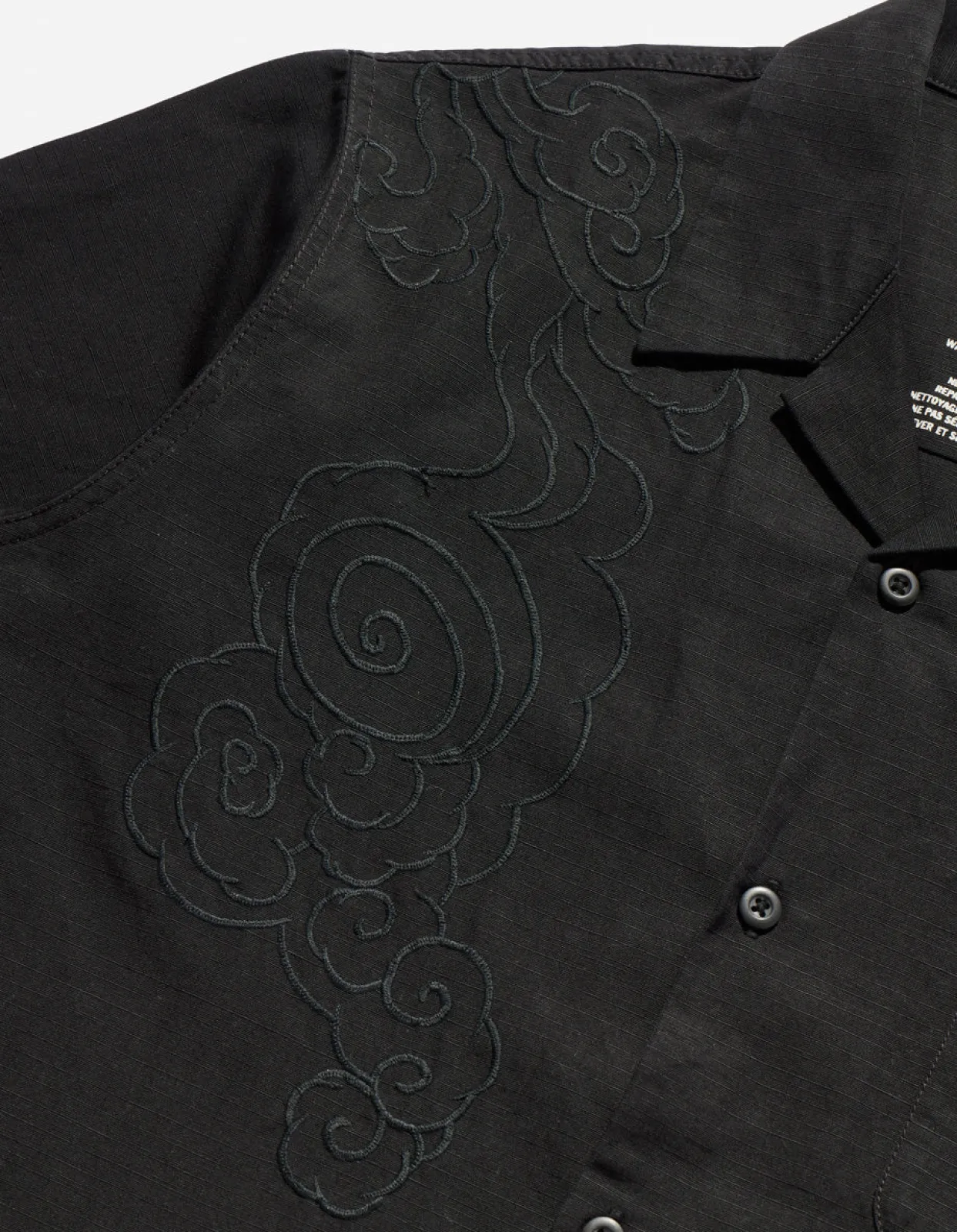 Men Maharishi 4300 Thai Cloud Camp Collar Shirt
