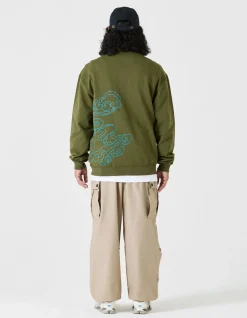Men Maharishi 4217 Thai Cloud Crew Sweat