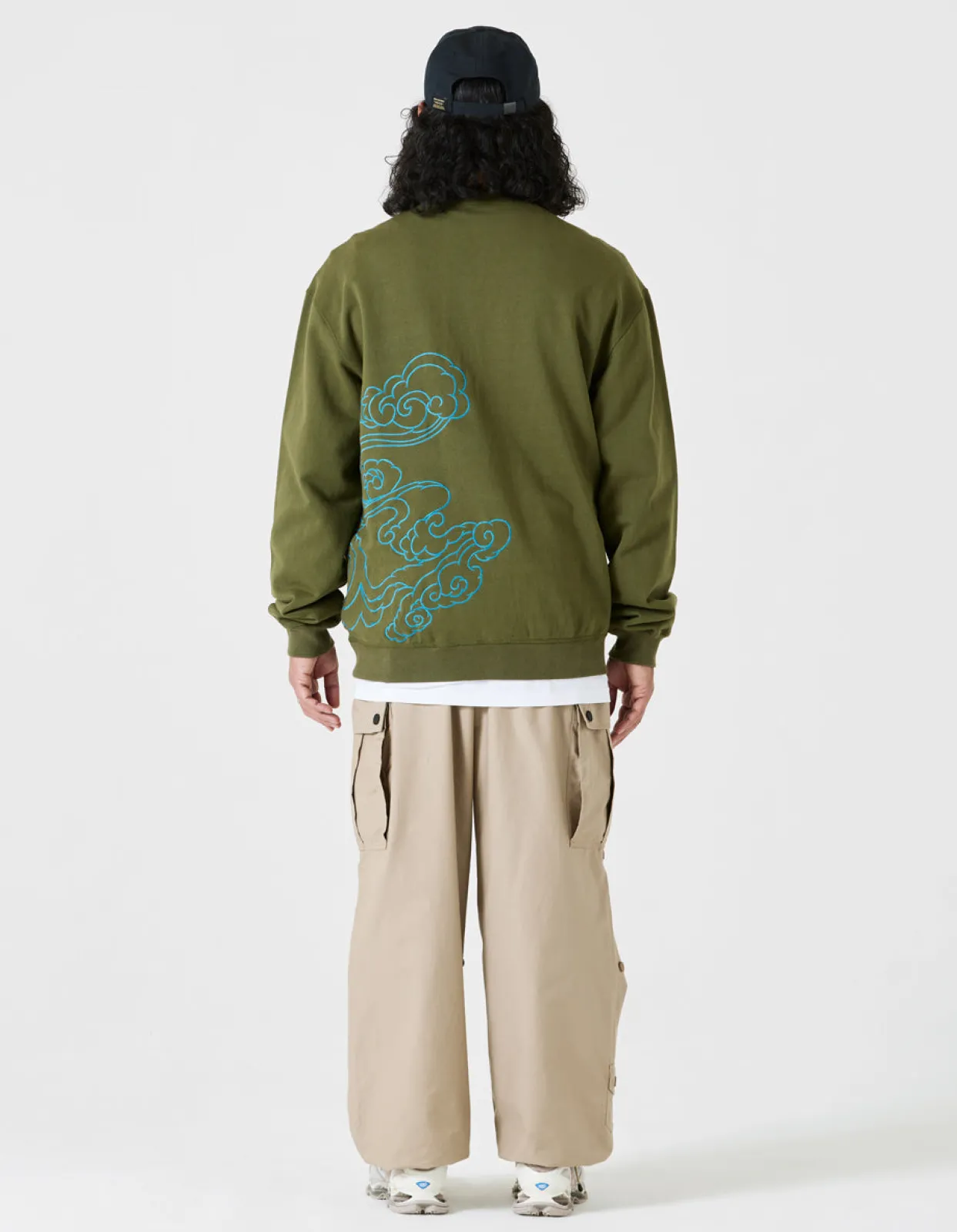 Men Maharishi 4217 Thai Cloud Crew Sweat