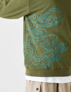 Men Maharishi 4217 Thai Cloud Crew Sweat
