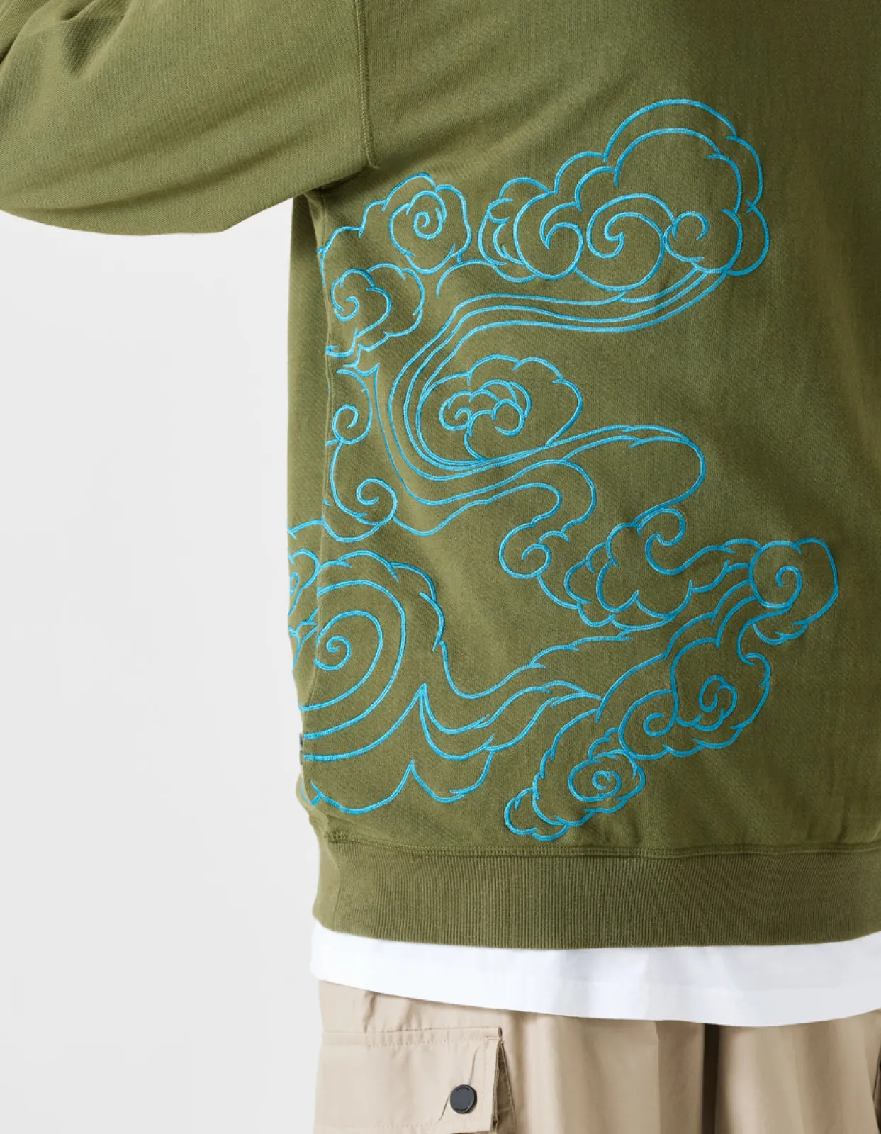 Men Maharishi 4217 Thai Cloud Crew Sweat