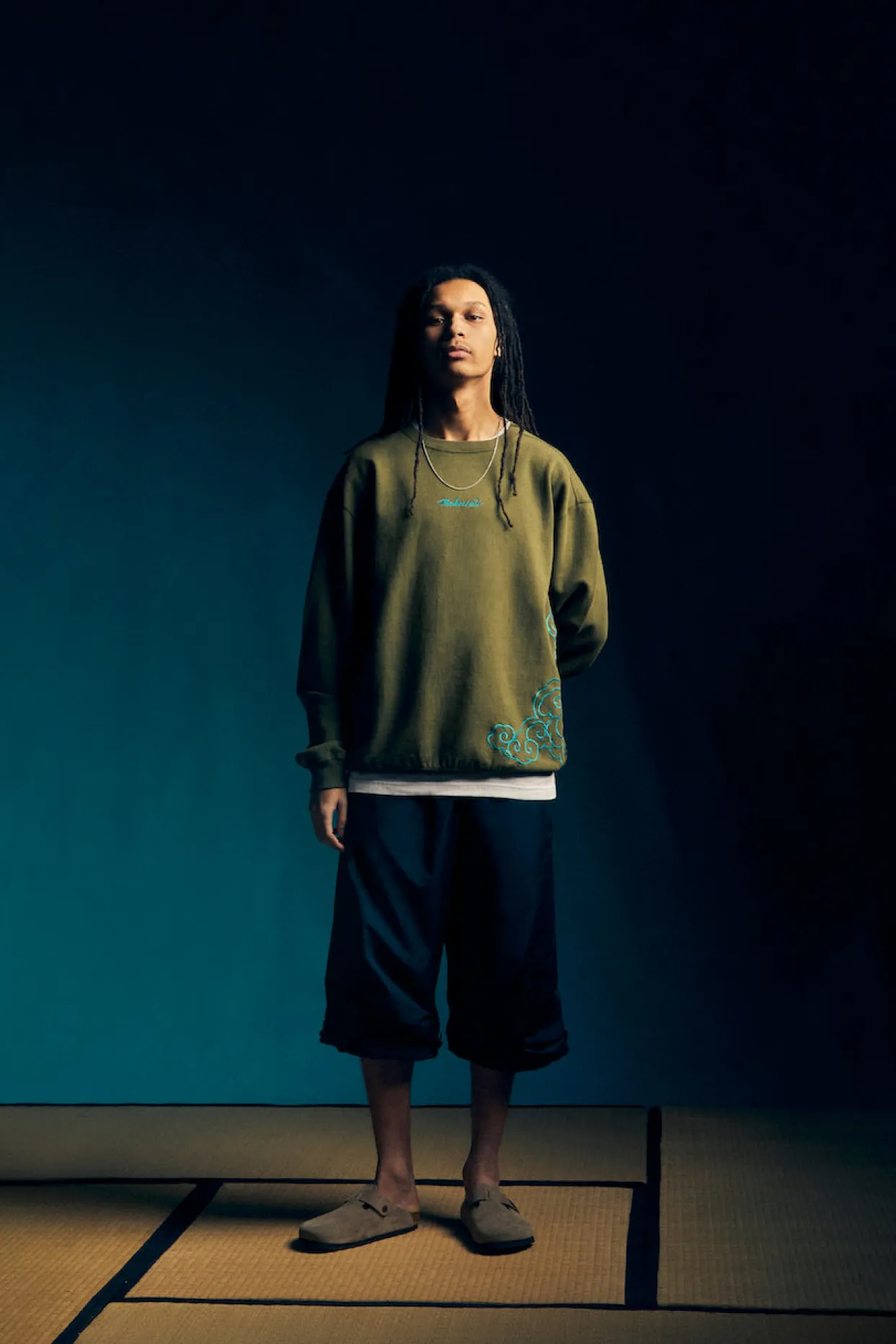 Men Maharishi 4217 Thai Cloud Crew Sweat