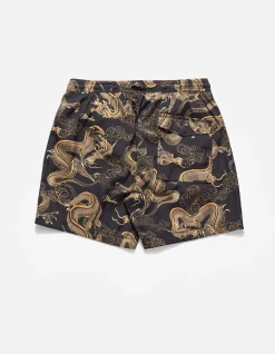 Men Maharishi 1023 Thai Cloud Dragon Swim Shorts