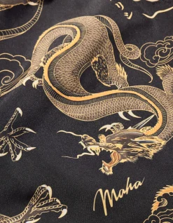 Men Maharishi 1023 Thai Cloud Dragon Swim Shorts