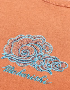 Men Maharishi 4218 Thai Cloud Embroidered T-Shirt