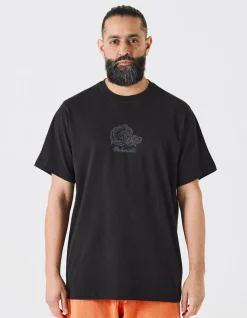 Men Maharishi 4218 Thai Cloud Embroidered T-Shirt