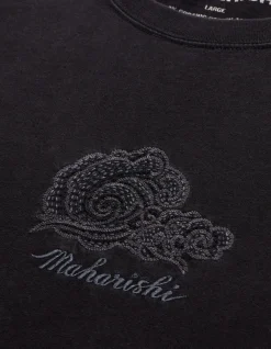 Men Maharishi 4218 Thai Cloud Embroidered T-Shirt