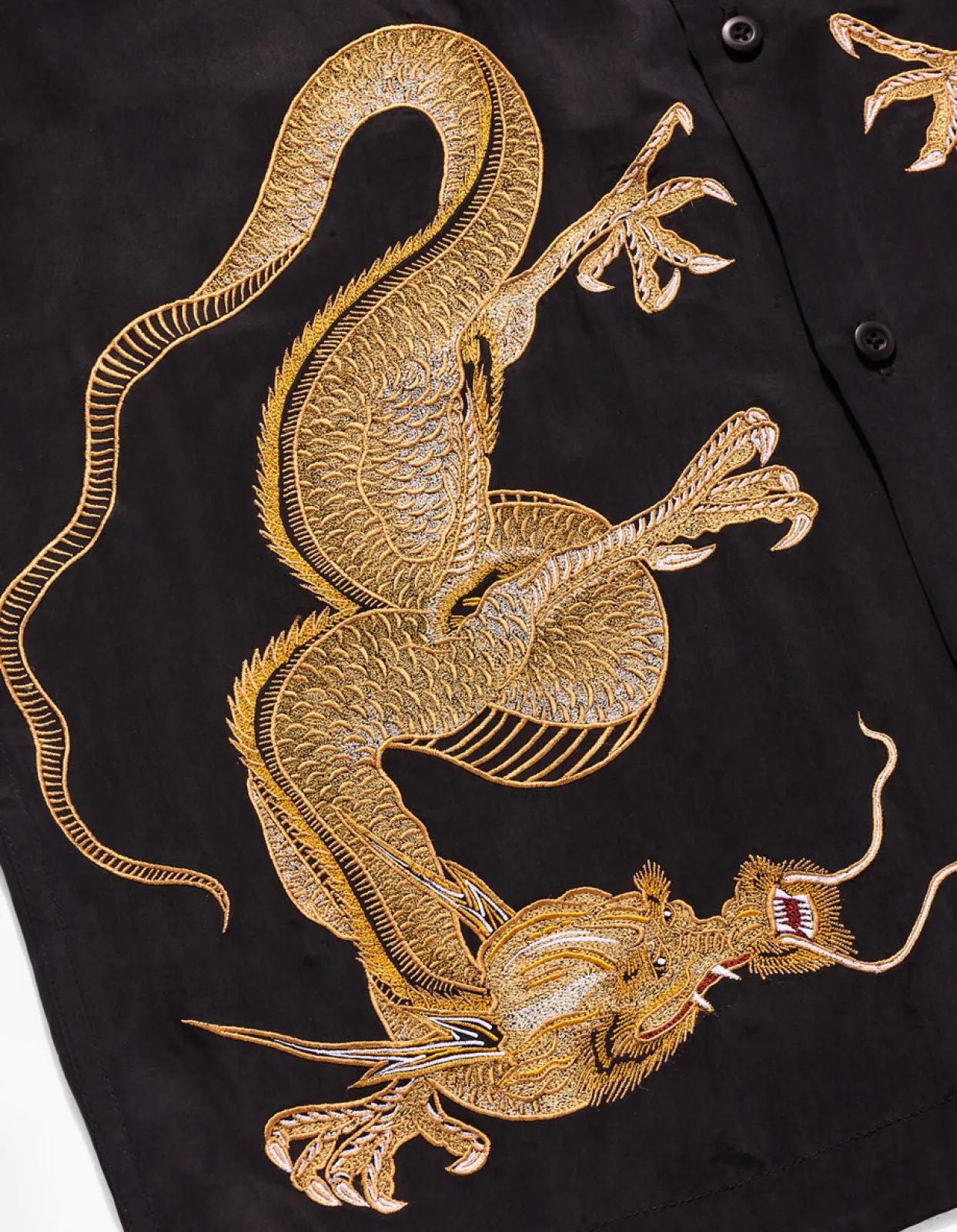 Men Maharishi 4303 Thai Dragon Summer Shirt