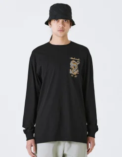 Men Maharishi 4214 Thai Dragon Tour L/S T-Shirt