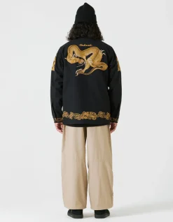 Men Maharishi 4213 Thai Dragon Utility Shirt