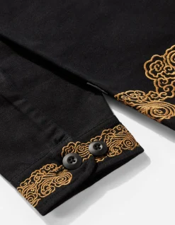 Men Maharishi 4213 Thai Dragon Utility Shirt