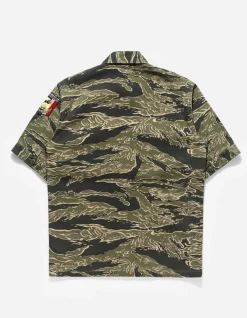 Men Maharishi 4290 Tigerstripe Advisor'S Overshirt